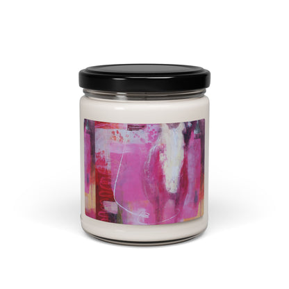 Vanilla and Cinnamon or White Sage (Horse Candy) Scented Soy Candle  9oz