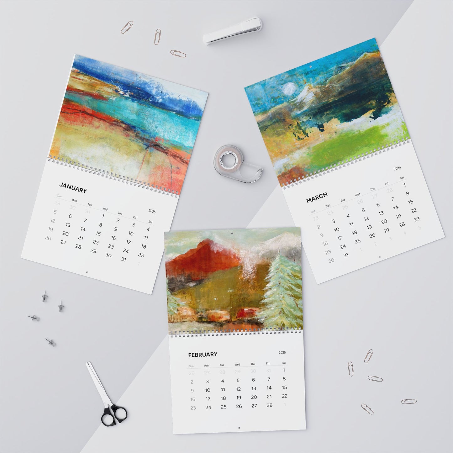 ARTIST  Wall Calendar (2025)