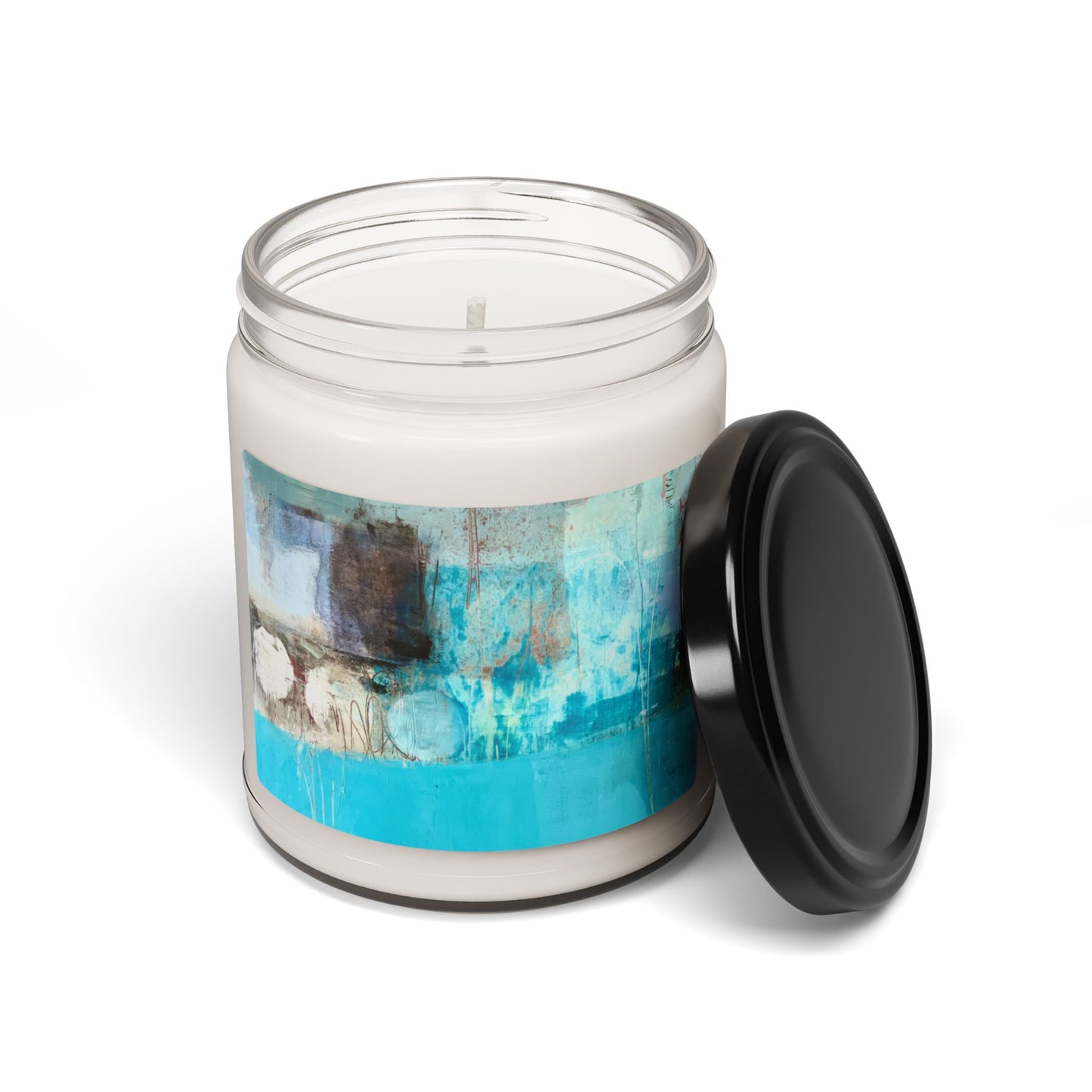 Ocean Breeze or Sea Salt and Orchid Scented Soy Candle - 9oz Relaxation Gift