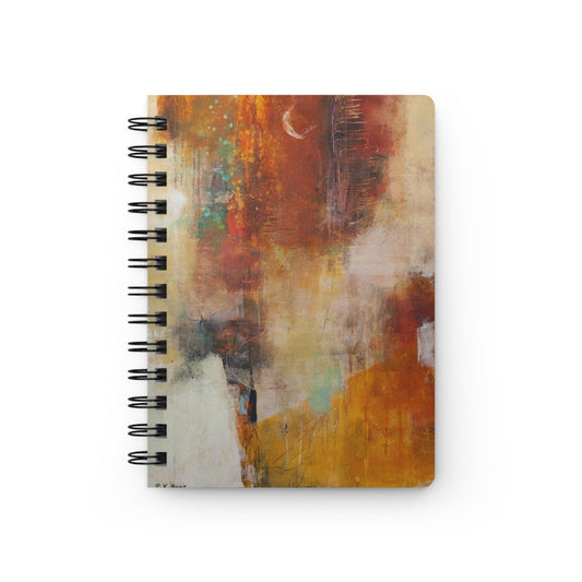 Chocolate and Caramel Abstract Journal