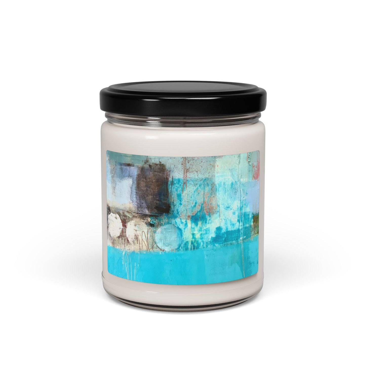 Ocean Breeze or Sea Salt and Orchid Scented Soy Candle - 9oz Relaxation Gift